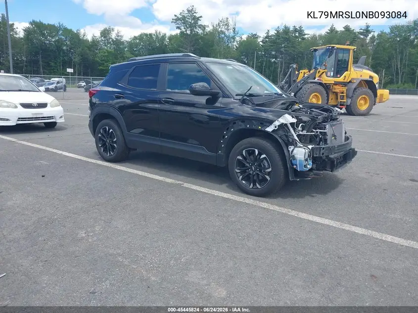 2022 Chevrolet Trailblazer Awd Lt VIN: KL79MRSL0NB093084 Lot: 45445824
