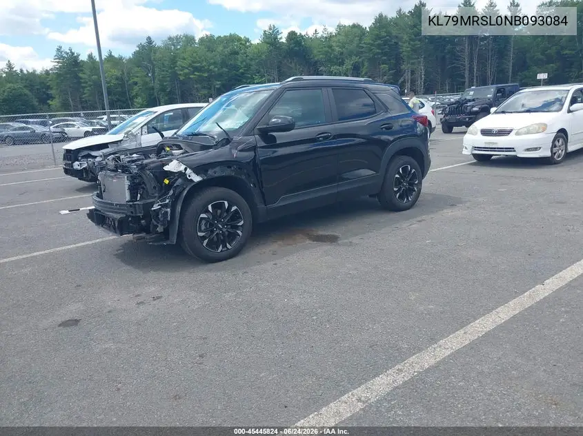 2022 Chevrolet Trailblazer Awd Lt VIN: KL79MRSL0NB093084 Lot: 45445824