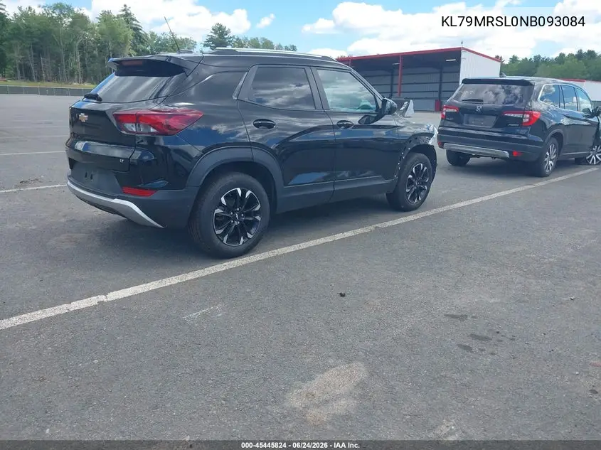 2022 Chevrolet Trailblazer Awd Lt VIN: KL79MRSL0NB093084 Lot: 45445824