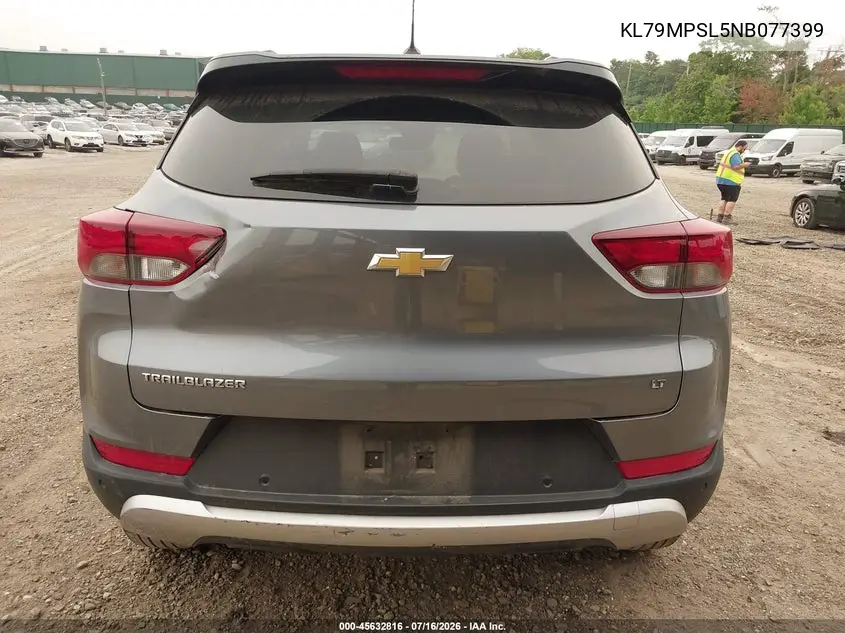 2022 Chevrolet Trailblazer Fwd Lt VIN: KL79MPSL5NB077399 Lot: 45632816