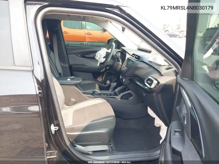 2022 Chevrolet Trailblazer Awd Lt VIN: KL79MRSL4NB030179 Lot: 45648842