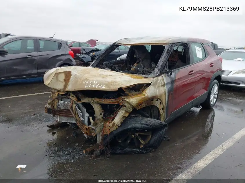KL79MMS28PB213369 2023 Chevrolet Trailblazer Fwd Ls