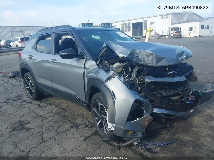 2023 Chevrolet Trailblazer Fwd Rs VIN: KL79MTSL6PB090822 Lot: 45566097