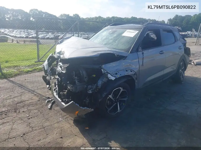 2023 Chevrolet Trailblazer Fwd Rs VIN: KL79MTSL6PB090822 Lot: 45566097