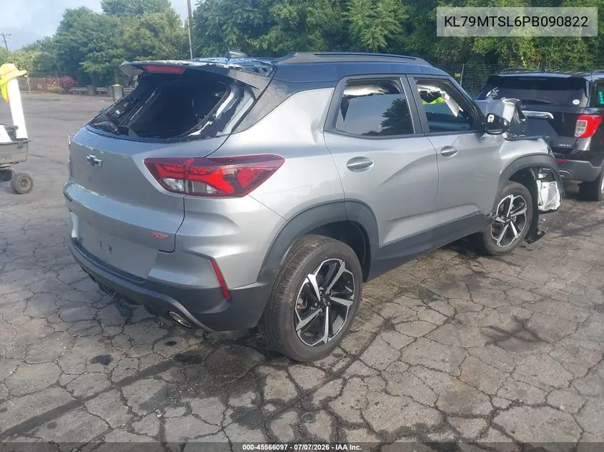 2023 Chevrolet Trailblazer Fwd Rs VIN: KL79MTSL6PB090822 Lot: 45566097