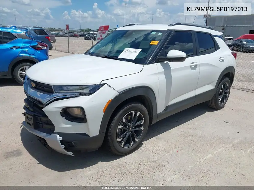 2023 Chevrolet Trailblazer Fwd Lt VIN: KL79MPSL5PB197013 Lot: 45566306