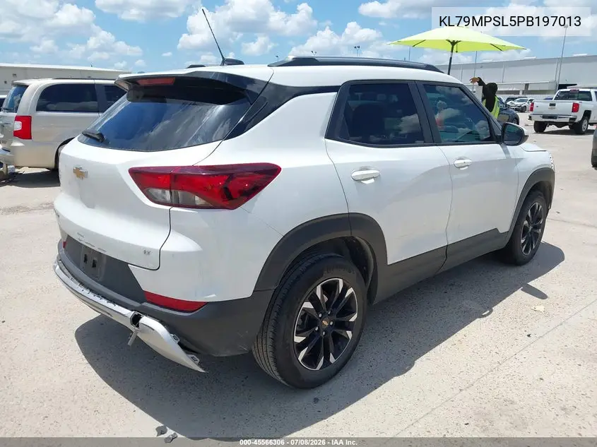2023 Chevrolet Trailblazer Fwd Lt VIN: KL79MPSL5PB197013 Lot: 45566306