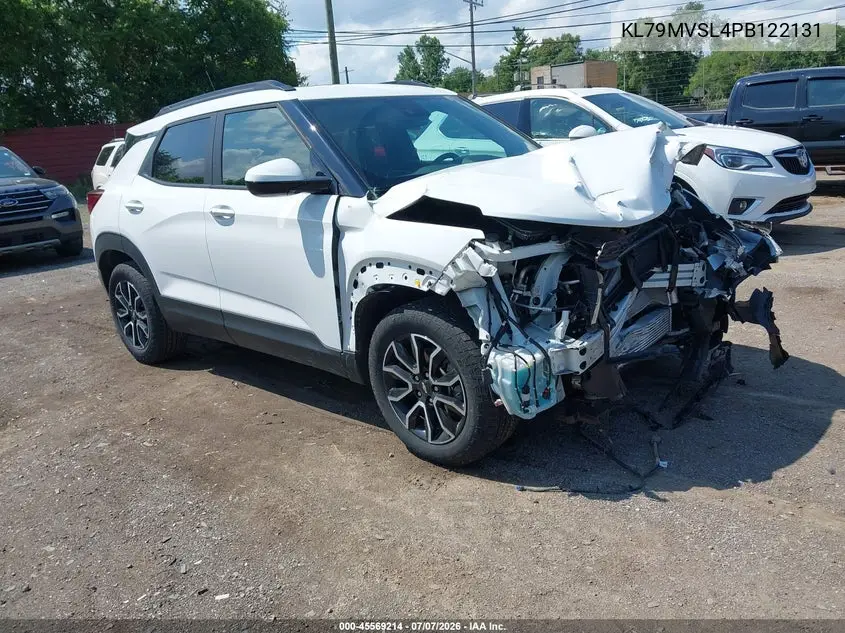 2023 Chevrolet Trailblazer Fwd Activ VIN: KL79MVSL4PB122131 Lot: 45569214