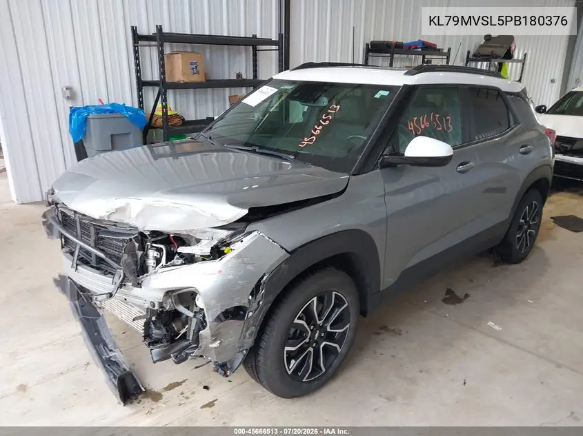 2023 Chevrolet Trailblazer Fwd Activ VIN: KL79MVSL5PB180376 Lot: 45666513