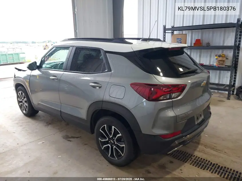2023 Chevrolet Trailblazer Fwd Activ VIN: KL79MVSL5PB180376 Lot: 45666513