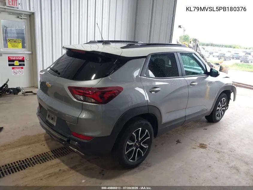 2023 Chevrolet Trailblazer Fwd Activ VIN: KL79MVSL5PB180376 Lot: 45666513