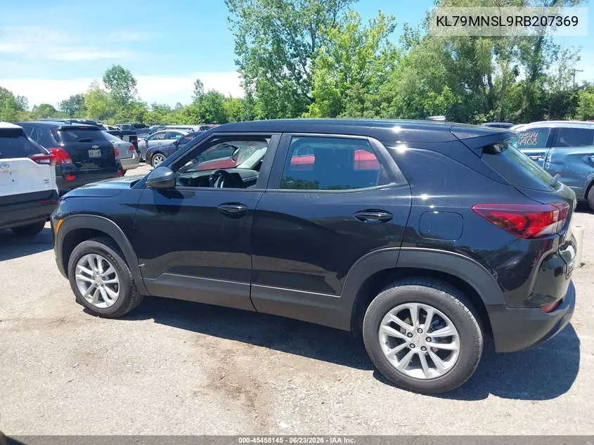 2024 Chevrolet Trailblazer Awd Ls VIN: KL79MNSL9RB207369 Lot: 45458145