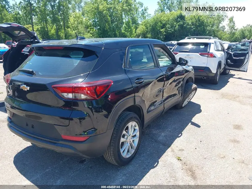 2024 Chevrolet Trailblazer Awd Ls VIN: KL79MNSL9RB207369 Lot: 45458145