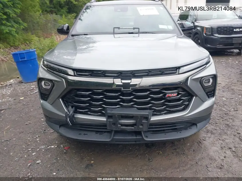 2024 Chevrolet Trailblazer Awd Rs VIN: KL79MUSL3RB214084 Lot: 45544000