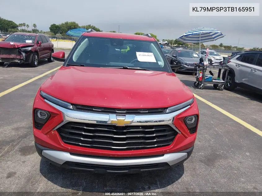 2026 Chevrolet Trailblazer Fwd Lt VIN: KL79MPSP3TB165951 Lot: 45406461
