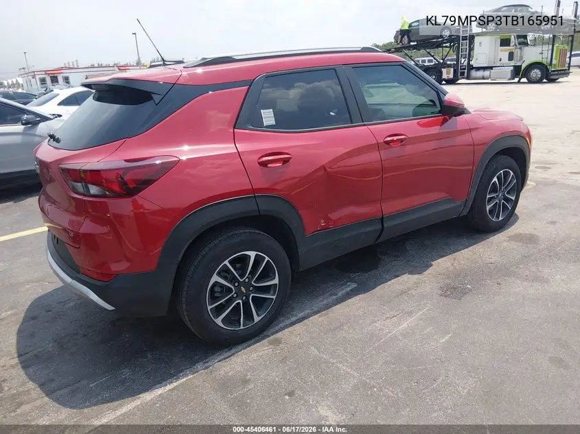 2026 Chevrolet Trailblazer Fwd Lt VIN: KL79MPSP3TB165951 Lot: 45406461
