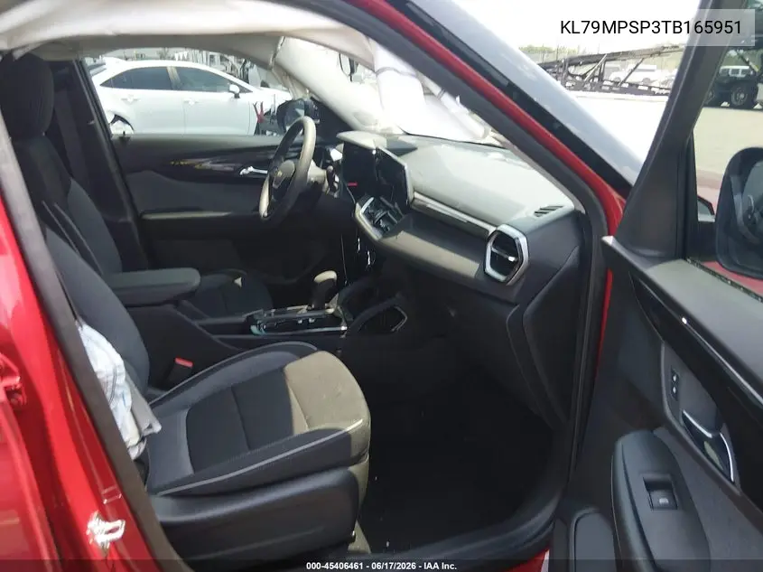 2026 Chevrolet Trailblazer Fwd Lt VIN: KL79MPSP3TB165951 Lot: 45406461