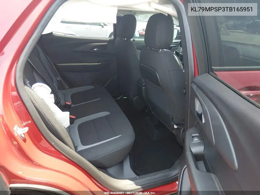 2026 Chevrolet Trailblazer Fwd Lt VIN: KL79MPSP3TB165951 Lot: 45406461