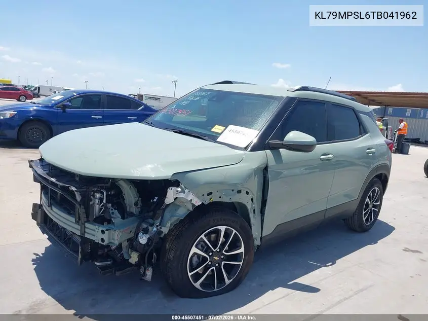 2026 Chevrolet Trailblazer Fwd Lt VIN: KL79MPSL6TB041962 Lot: 45507451