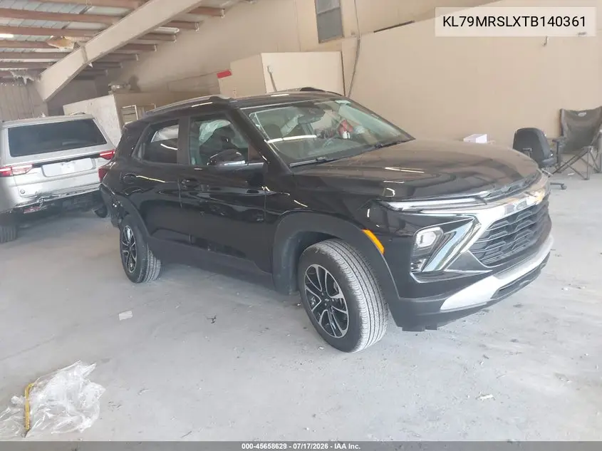 2026 Chevrolet Trailblazer Awd Lt VIN: KL79MRSLXTB140361 Lot: 45658629