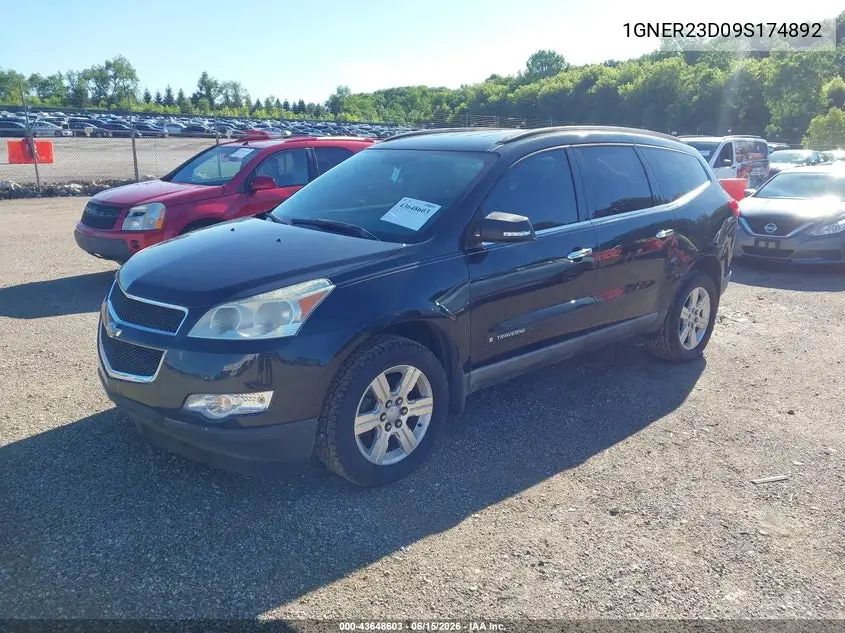 1GNER23D09S174892 2009 Chevrolet Traverse Lt