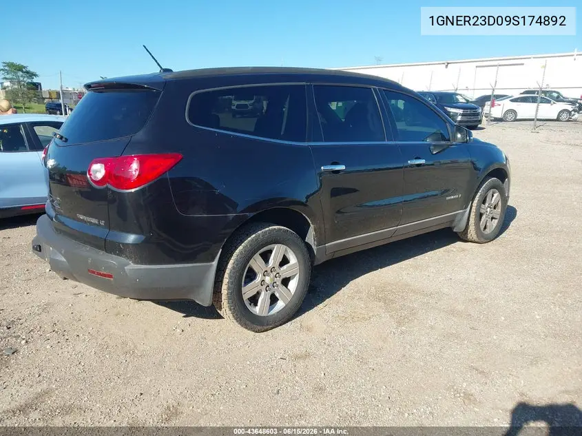 1GNER23D09S174892 2009 Chevrolet Traverse Lt