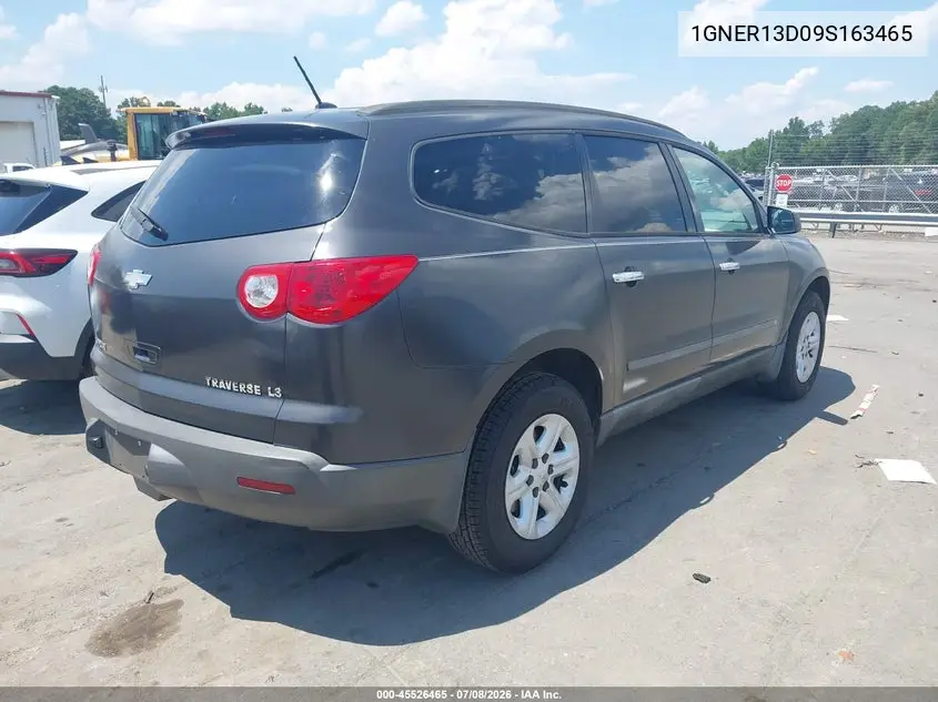 2009 Chevrolet Traverse Ls VIN: 1GNER13D09S163465 Lot: 45526465