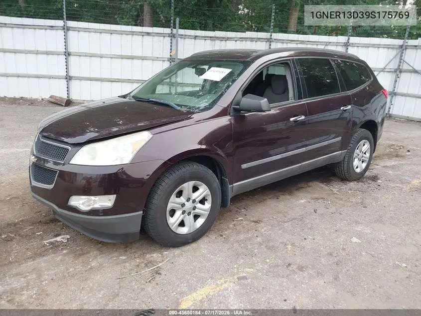 2009 Chevrolet Traverse Ls VIN: 1GNER13D39S175769 Lot: 45650184