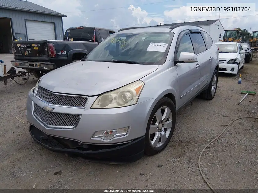 2009 Chevrolet Traverse Ltz VIN: 1GNEV33D19S103704 Lot: 45659196