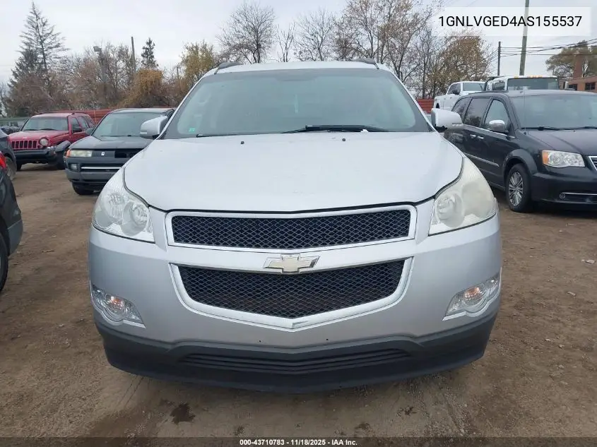 1GNLVGED4AS155537 2010 Chevrolet Traverse Lt