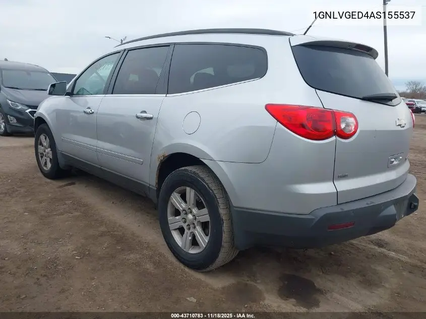 1GNLVGED4AS155537 2010 Chevrolet Traverse Lt