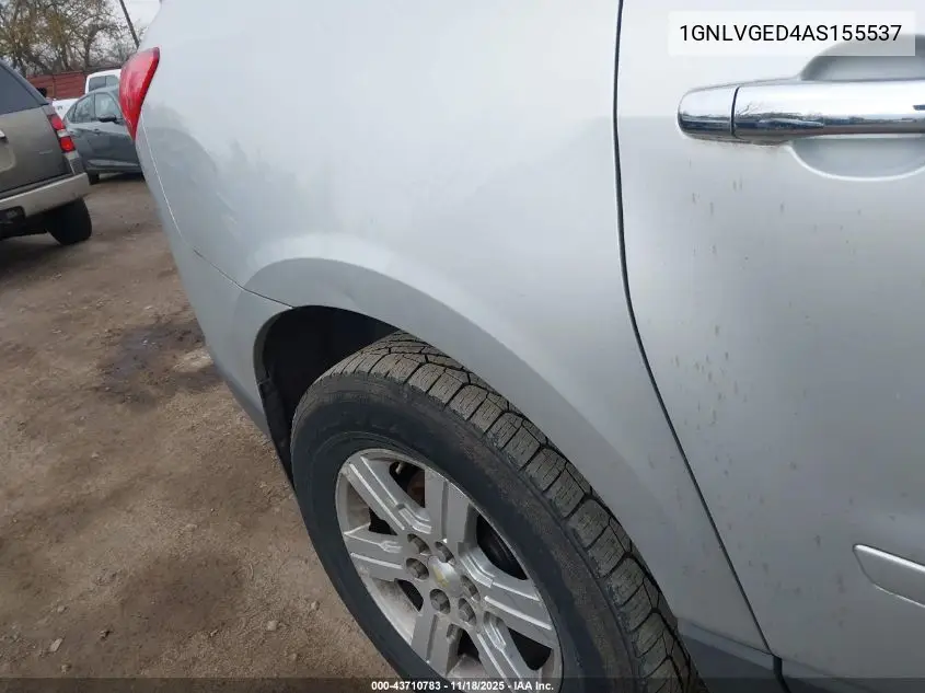 1GNLVGED4AS155537 2010 Chevrolet Traverse Lt