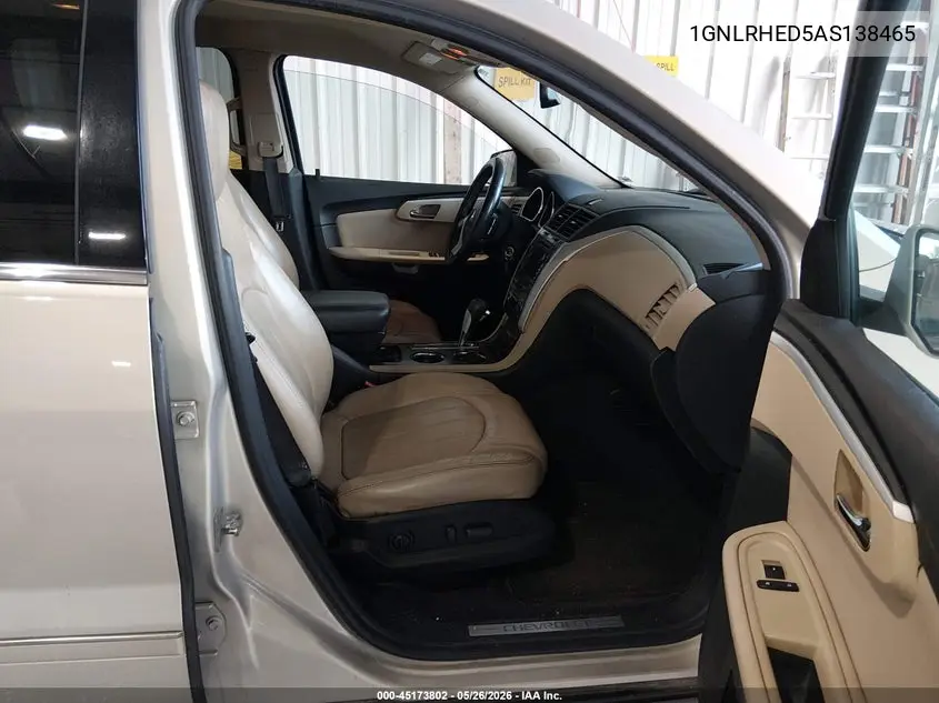 2010 Chevrolet Traverse Ltz VIN: 1GNLRHED5AS138465 Lot: 45173802