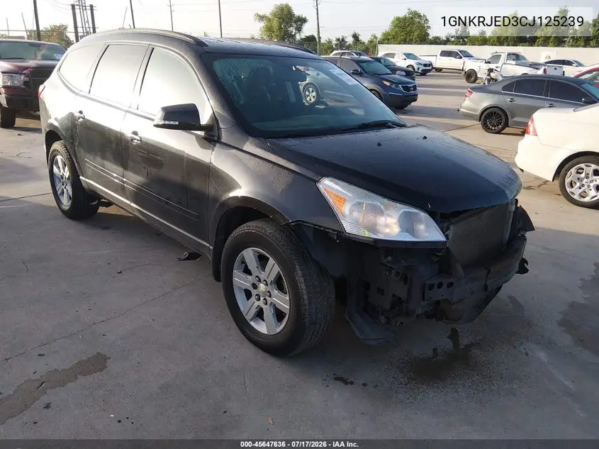 2012 Chevrolet Traverse 2Lt VIN: 1GNKRJED3CJ125239 Lot: 45647636