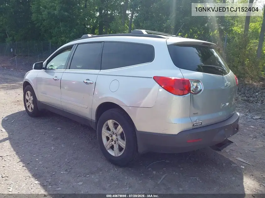 2012 Chevrolet Traverse Lt W/2Lt VIN: 1GNKVJED1CJ152404 Lot: 45679898