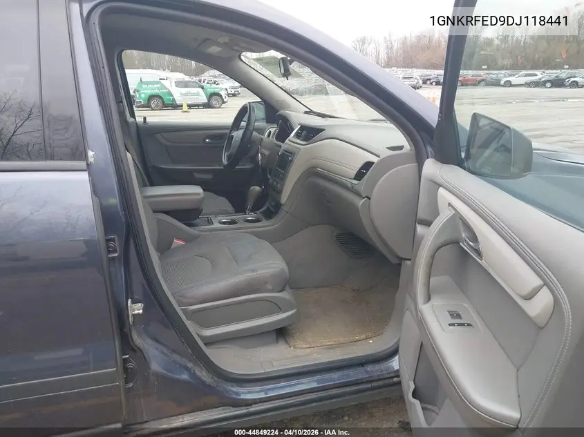 1GNKRFED9DJ118441 2013 Chevrolet Traverse Ls