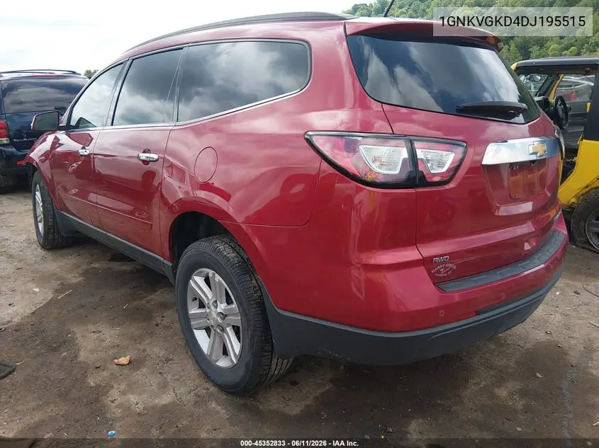 2013 Chevrolet Traverse 1Lt VIN: 1GNKVGKD4DJ195515 Lot: 45352833