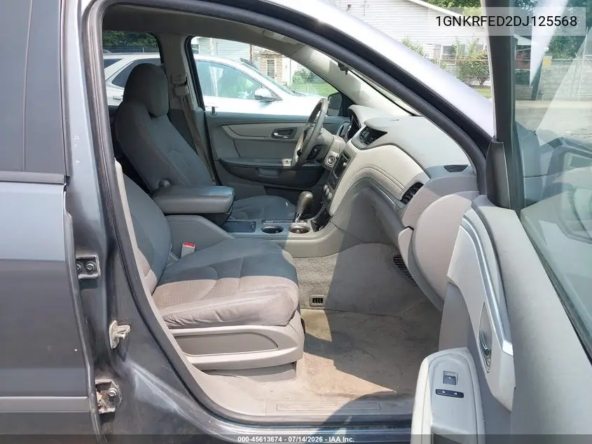 2013 Chevrolet Traverse Ls VIN: 1GNKRFED2DJ125568 Lot: 45613674