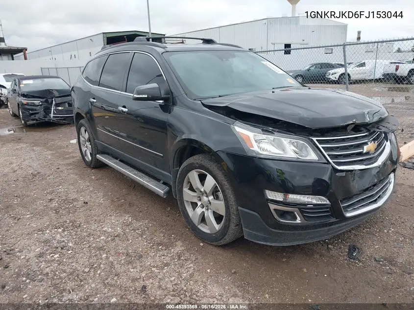 2015 Chevrolet Traverse Ltz VIN: 1GNKRJKD6FJ153044 Lot: 45393569
