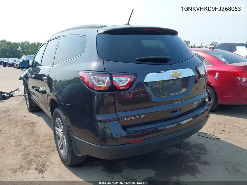 2015 Chevrolet Traverse Lt VIN: 1GNKVHKD9FJ268063 Lot: 45627962