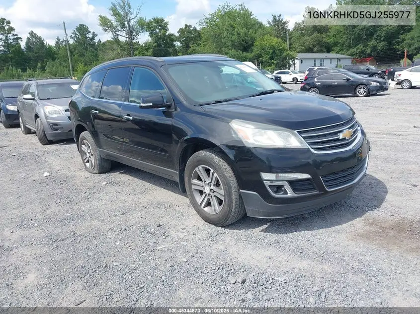 2016 Chevrolet Traverse 2Lt VIN: 1GNKRHKD5GJ255977 Lot: 45344873
