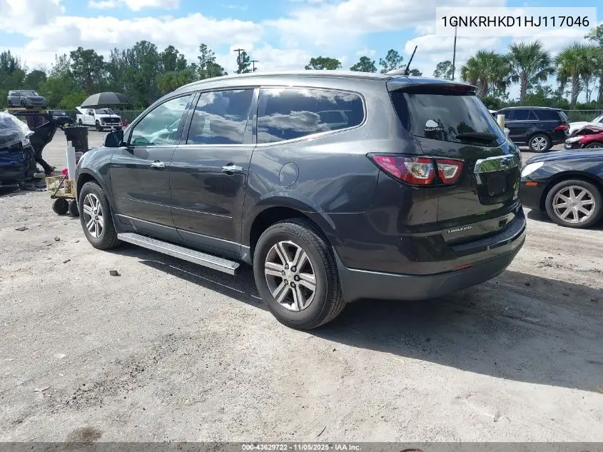 1GNKRHKD1HJ117046 2017 Chevrolet Traverse 2Lt