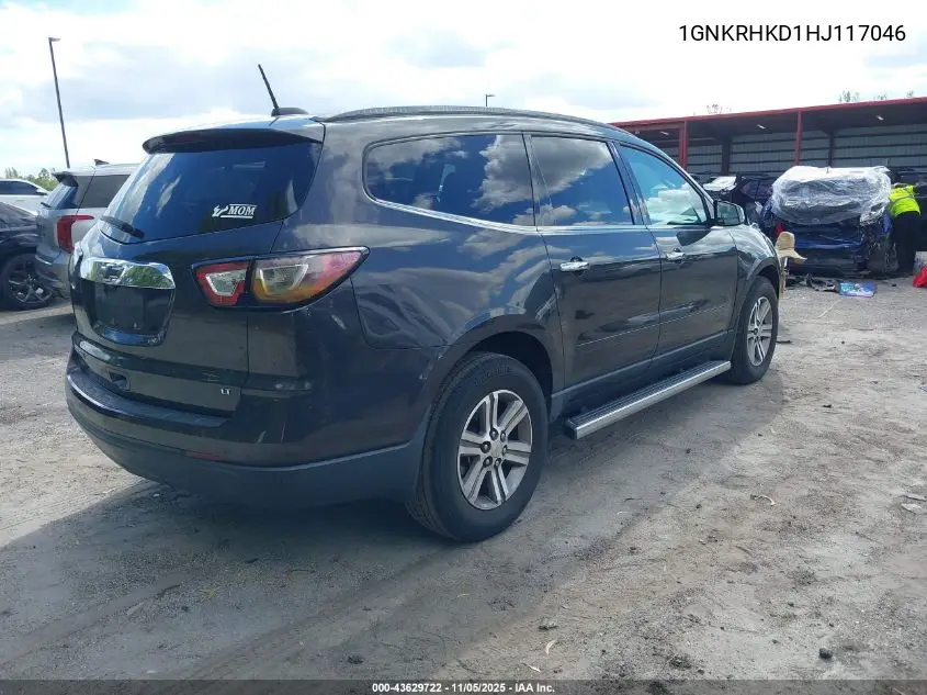 1GNKRHKD1HJ117046 2017 Chevrolet Traverse 2Lt