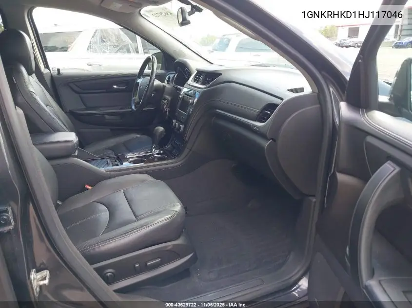 1GNKRHKD1HJ117046 2017 Chevrolet Traverse 2Lt
