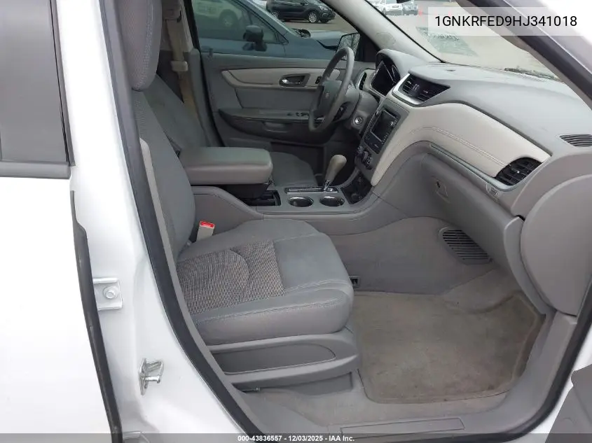 1GNKRFED9HJ341018 2017 Chevrolet Traverse Ls