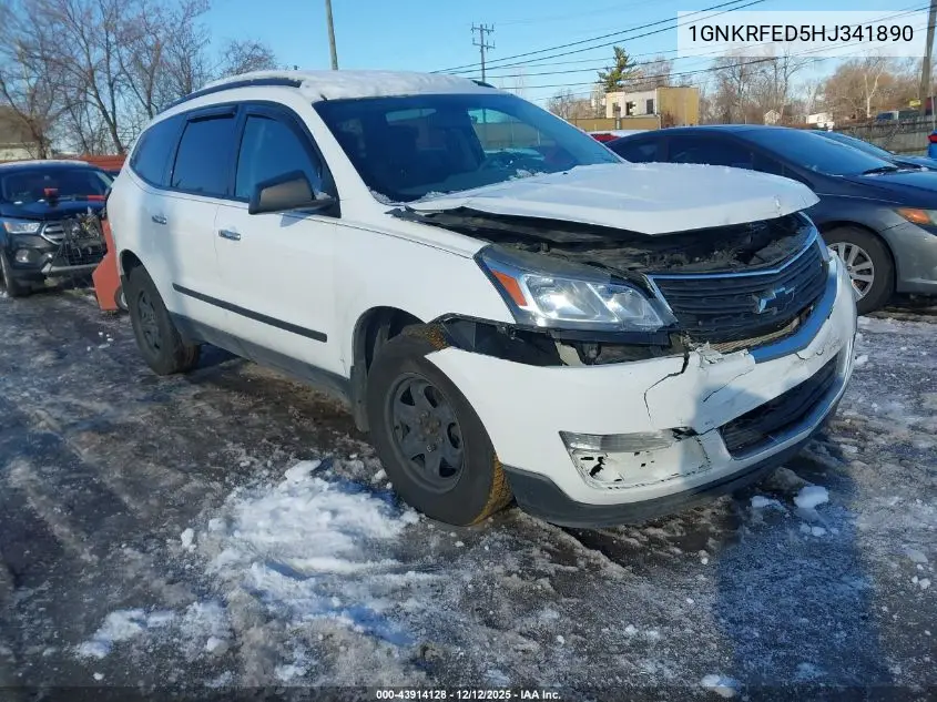 1GNKRFED5HJ341890 2017 Chevrolet Traverse Ls