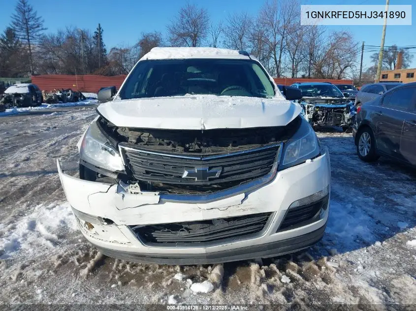 1GNKRFED5HJ341890 2017 Chevrolet Traverse Ls