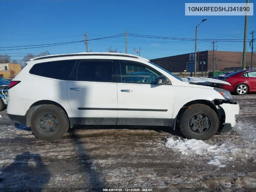 1GNKRFED5HJ341890 2017 Chevrolet Traverse Ls