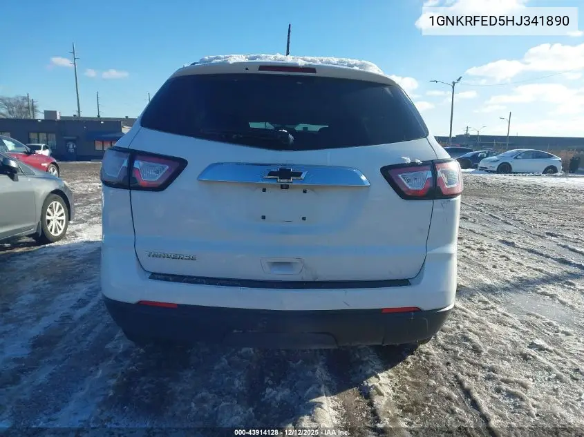 1GNKRFED5HJ341890 2017 Chevrolet Traverse Ls