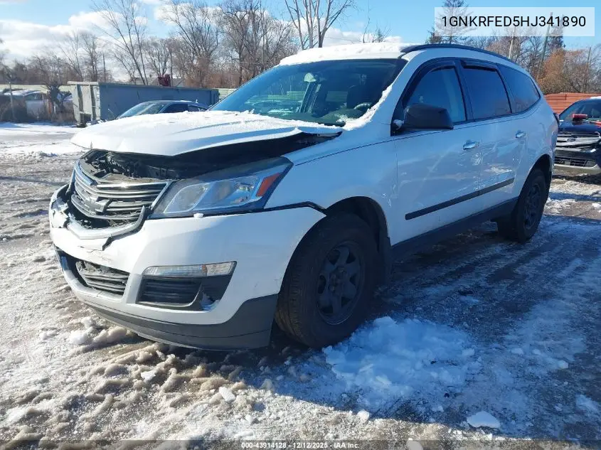 1GNKRFED5HJ341890 2017 Chevrolet Traverse Ls